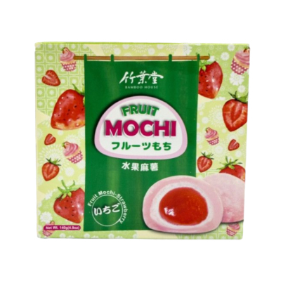 Mochi con sabor fresa