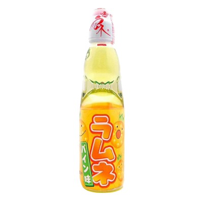 Ramune hata con sabor piña